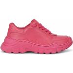 Sneakers stringate larghezza E scontate rosa numero 36 di gomma con stringhe per Donna Dolce&Gabbana Dolce 