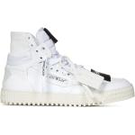 Sneakers bianco sporco numero 44 di gomma con stringhe con cerniera Off-White 