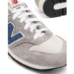Sneakers stringate larghezza A grigie di gomma con stringhe New Balance 996 