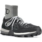 Sneakers alte larghezza E grigie di gomma con stringhe per Donna adidas Adizero 