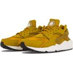 Sneakers stringate larghezza E gialle di gomma con stringhe Nike Air Huarache Run 