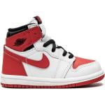 Sneakers stringate larghezza A rosse di gomma con stringhe Nike Air Jordan 1 Michael Jordan 