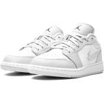 Sneakers basse larghezza E bianche di gomma con stringhe antiscivolo per Donna Nike Air Jordan 1 Michael Jordan 