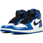 Sneakers stringate larghezza E blu di gomma con stringhe per Donna Nike Air Jordan 1 Michael Jordan 