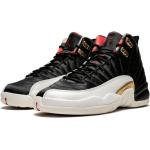 Sneakers larghezza E nere di raso per Donna Nike Air Jordan 12 Michael Jordan 