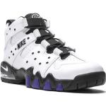Sneakers alte larghezza A bianche di gomma con stringhe per Donna Nike Air Max 2 