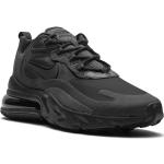 Sneakers stringate larghezza A nere in tessuto con stringhe per Donna Nike Air Max 270 React 
