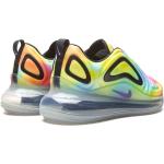 Sneakers stringate larghezza E multicolore di gomma con stringhe per Donna Nike Air Max 720 