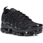 Sneakers stringate larghezza E nere di gomma con stringhe antiscivolo per Donna Nike Air Vapormax Plus 