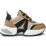 Sneakers basse scontate beige numero 40 in similpelle per Donna Alexander Smith 