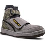 Sneakers alte larghezza E militari grigie di gomma mimetiche con cerniera per Donna Reebok 