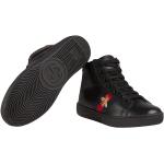 Sneakers alte larghezza E nere numero 21 di gomma con cerniera per Donna Gucci Kids 