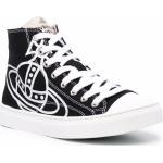 Sneakers alte larghezza E nere numero 37 di gomma con stringhe Vivienne Westwood 