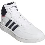 Sneakers alte larghezza A bianche numero 36 in similpelle per Donna adidas Hoops 