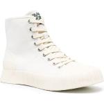 Sneakers alte larghezza E bianche numero 37 di gomma con stringhe per Donna Camper CAMPERLAB 