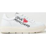 Sneakers larghezza A verdi numero 36 per Donna Moschino Love Moschino 