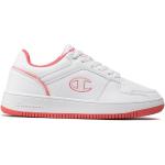Sneakers basse scontate bianche numero 36 in similpelle per Donna Champion 