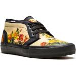 Sneakers alte larghezza E nere di gomma a fiori con stringhe antiscivolo per Donna Vans Chukka 