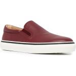 Sneakers slip on scontate rosse con stringhe Tod's 