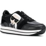 Sneakers larghezza E nere numero 35 con stringhe Karl Lagerfeld Karl 