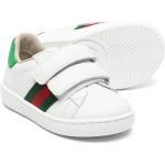 Sneakers larghezza E bianche numero 22 chiusura velcro a strappo per Donna Gucci Kids 