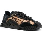Sneakers stringate larghezza E marroni numero 37 leopardate con stringhe Dolce&Gabbana Dolce 