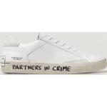 Sneakers larghezza E bianche numero 44 per Uomo Crime 