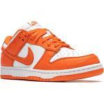 Sneakers basse larghezza E arancioni di gomma per Donna Nike Dunk 