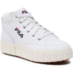 Sneakers alte scontate bianche numero 42 per Donna Fila 