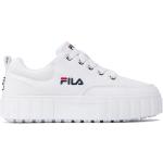 Sneakers larghezza C scontate bianche numero 42 per Donna Fila 