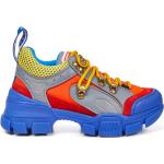 Scarpe larghezza E multicolore numero 28 taglie comode di gomma patchwork da trekking per bambini Gucci Flashtrek 