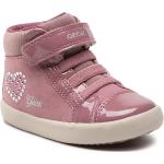Sneakers invernali larghezza E rosa numero 20 in similpelle per bambini Geox 