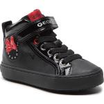 Sneakers invernali larghezza E nere numero 25 in similpelle per bambini Geox Kalispera 