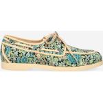 Sneakers stringate larghezza A multicolore numero 40,5 in tessuto a fiori con stringhe per Donna Gucci 