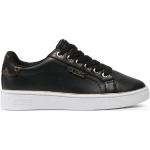 Sneakers basse scontate nere numero 36 in similpelle per Donna Guess 