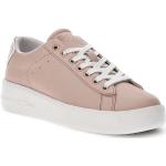 Sneakers basse scontate rosa numero 37 in similpelle per Donna Guess 