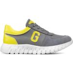 Sneakers scontate grigie numero 38 in similpelle per bambini Guess 