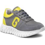 Sneakers scontate grigie numero 30 in similpelle per bambini Guess 