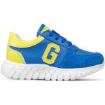 Sneakers scontate blu numero 27 in similpelle per bambini Guess 