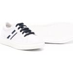 Sneakers stringate larghezza E bianche numero 31 di gomma con stringhe per Donna Hogan H365 