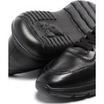 Sneakers stringate larghezza A nere di gomma con stringhe antiscivolo Hogan Interactive 