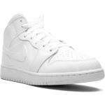 Sneakers alte larghezza E bianche di gomma con stringhe per Donna Nike Jordan 