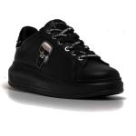 Sneakers larghezza E scontate nere numero 35 con strass con stringhe Karl Lagerfeld Karl 