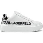 Sneakers basse scontate bianche numero 35 per Donna Karl Lagerfeld Karl 