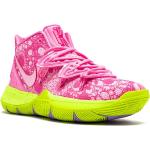 Sneakers stringate larghezza E rosa di gomma con stringhe antiscivolo per Donna Nike Kyrie 5 