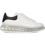 Sneakers larghezza E bianche numero 38,5 taglie comode di gomma leopardate per Donna Alexander McQueen 