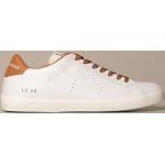 Sneakers LEATHER CROWN Uomo colore Bianco