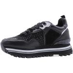 Sneakers larghezza E casual nere numero 37 con strass platform per Donna Liu Jo Jeans 