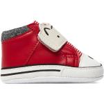 Sneakers scontate rosse numero 17 in similpelle per bambini Mayoral 