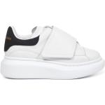 Sneakers larghezza E bianche numero 28 taglie comode chiusura velcro a strappo per bambini Alexander McQueen 